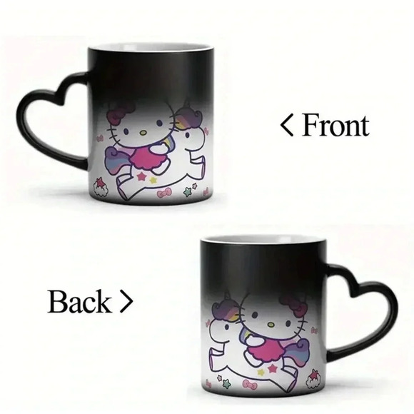 Sanrio Hello Kitty 11oz Thermochromic Ceramic Mug - NIB - Picture 2 of 6